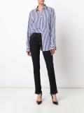 frayed hem skinny jeans