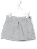 neoprene skirt with faux pearl embellishments