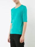 three-quarter sleeve top