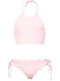 'Mott Halter Top & Side Tie Bottom' bikini