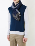 checked scarf
