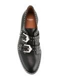 studded Oxford shoes