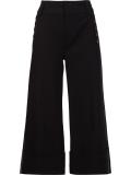 cropped wide leg trousers