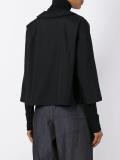 loose fit cropped jacket