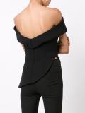 off-shoulders sweetheart blouse