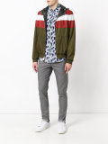 reversible hooded jacket