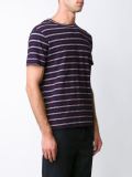 contrast stripe T-shirt