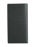 embossed contrast interior breast wallet