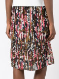 watercolour print skirt