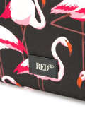 flamingos tote bag