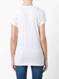 'star' print v-neck T-shirt