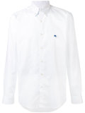 embroidered logo shirt