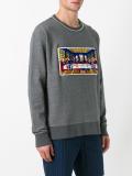 Last Supper patch sweatshirt