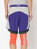 Adidas X Kolor叠层休闲短裤