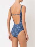 abstract print swimsuit