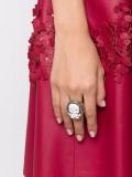 embossed skull ring