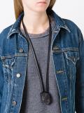 geometric pendant necklace