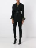 multi-pocket blazer