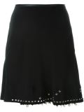 eyelet hem skirt