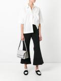 ruffle pocket shirt