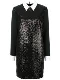 sequin embellished dress