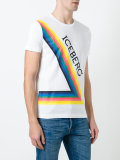 triangle print T-shirt