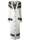 intarsia oversized cardigan 