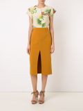 short sleeve floral blouse