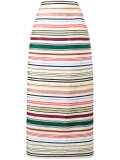 Ribbon Rainbow stripe skirt