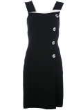 Buttoned panel dress