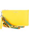 scarf detail clutch