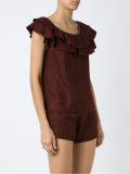 ruffled top
