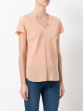 V-neck slim-fit T-shirt