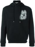 bunny print hoodie