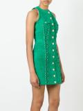 lace up mini dress