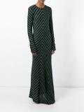 zig zag pattern dress