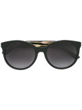 round engraved detail sunglasses