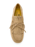 chunky sole penny loafers