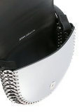 chain trimmed shoulder bag