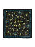 floral print pocket square
