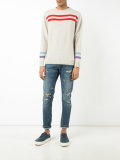 cashmere striped jumper 