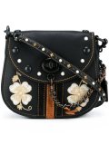 embroidered flower crossbody bag