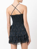 ruffle skirt skater dress