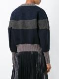zipped knit jacket 