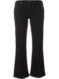 cropped flared jeans
