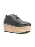 platform lace-up shoes