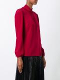 ruffled collar blouse