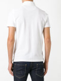 high neck polo shirt