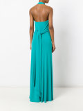 plunge slit gown 