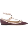 'Rockstud' ballerinas